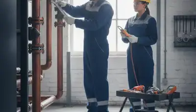 Winter Springs, FL plumber repairing a home pipe to fix leaks and restore reliable water service