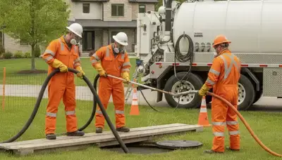 Septic tank cleaning service in Winter Springs, FL by Winter Springs Plumbing for residential plumbing maintenance